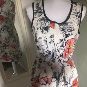 Adrianna PAPELL Nordstrom 12 Jacquard fit,flare